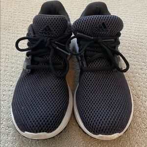 Adidas Black and Gray Athletic Shoes